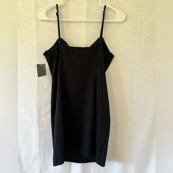 Wild Fable Women's Sleeveless Corset Mini Knit Bodycon Dress Black - Picture 3 of 9